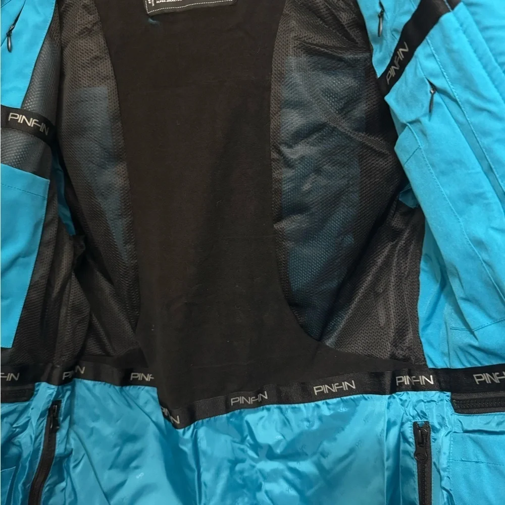 PINFIN Blue Hooded Alpha Series Jacket - Picture 5 of 8